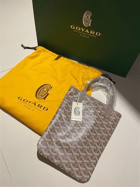 goyard sac poitiers|goyard bag subscription.